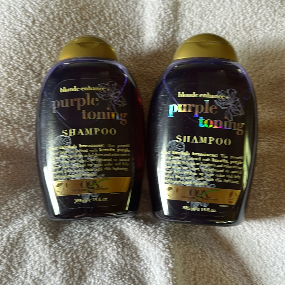 OGX Blonde Enhance Purple Toning Shampoo